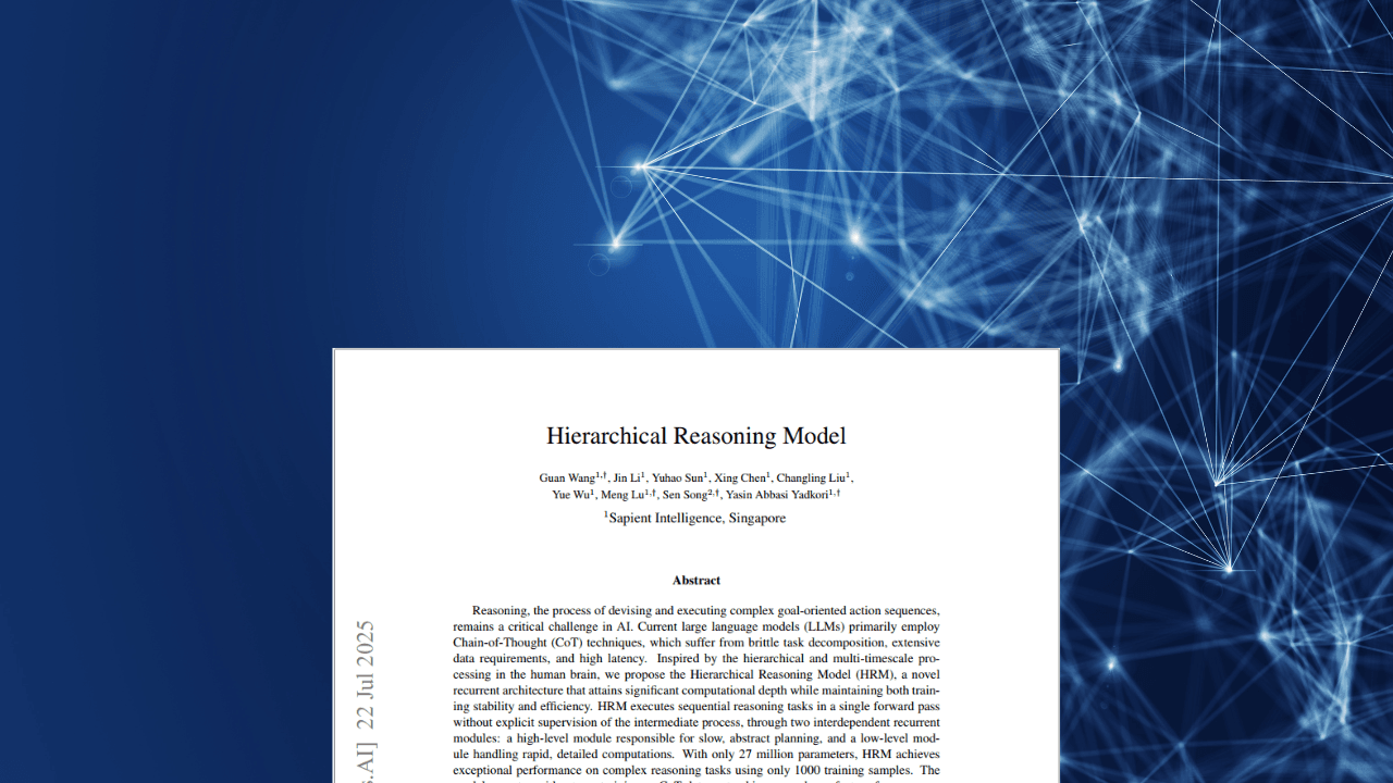 Hierarchical Reasoning Model - HRM | Felipe C Ferreira