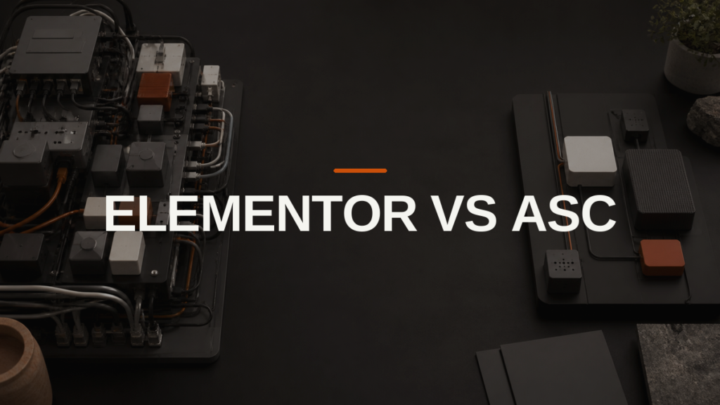 Elementor Pro para ASC: O que Mudou no Nosso Site